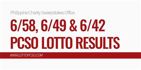 PCSO Lotto Result April 9, 2023 6/58, 6/49, Swertres, EZ2, STL.